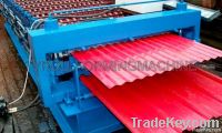 sheet steel roofing making machine