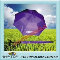 Promotional Purple Walking Stick Umbrella