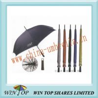 29" Black Ad Rain Shade Golf Umbrella