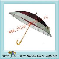 23 inch Manual Straight Wooden Umbrella Production
