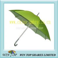 23" Auto Promotion Aluminum Pole green Umbrella