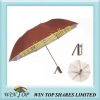 23" Auto 2 Section UV Proof Umbrella