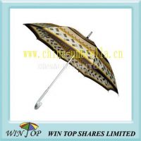 23 inch Auto Straight Printed Lady Umbrella