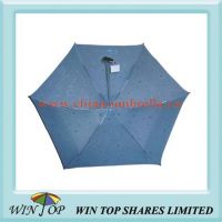5 Folds New Design Umbrella with pearl shiny fabric