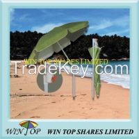 Special Plastic Tilt Beach Umbrella for Outdoor