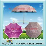 Korea Style Ladies Crystal Handle Rain Shade Umbrella (WT2122)