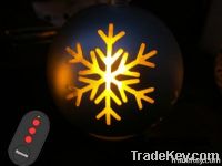 wireless remote control christmas light string  ball light