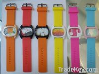 popular silicone kids watch oem design