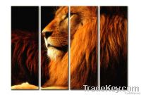 Lion canvas print