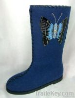 Women's 100% Wool Felt Boot