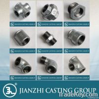 Malleable iron pipe fittings