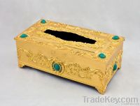 Metal tissue box paper box home decoration