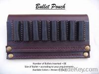 Leather Bullets Pouches