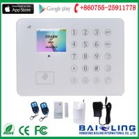 PSTN intelligent wireless home burglar wireless alarm system