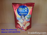 Potato chips bag