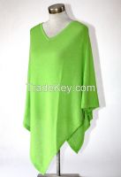 Women's 100% Cashmere Thin Poncho