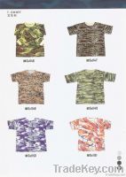 Camo Cotton T-shirt