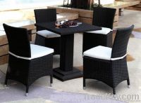 rattan dining set:ESR-9362