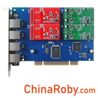 Asterisk Card TDM410P with 2 FXO+2 FXS Modules, Supports Asterisk , Issabel, FreePBX, VitalPBX, dahdi, TDM410 TDM400P Dahdi Card For IP SIP phone VoIP PBX Asterisk Phone System - ChinaRoby.com