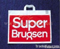 plastic die cut handle bag
