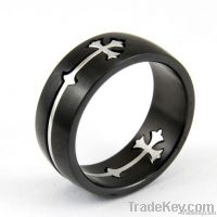 stainless steel cross ring