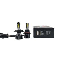 Car LED light V6 car front headlight h4/h11/H7 LED high and low beam integrated