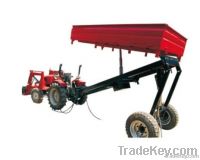 4.0T 3way 2 wheel farm tractor trailer