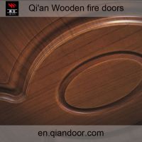 Wooden fire door From China