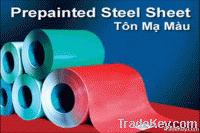 PREPAINTED GALVANIZED STEEL SHEET IN COIL