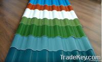 PREPAINTED COLD ROLLED CORRUGATED STEEL SHEET