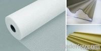 Adhesive mesh for foam moulding