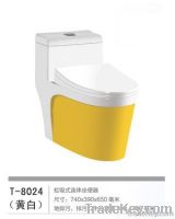 T-8024 Siphonic one piece toilet