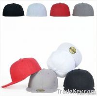 unadjustable flat visor baseball cap in stock