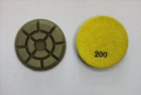 Concrete polishing pads