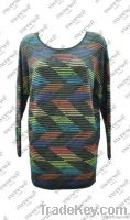 SWEEWE ARROW HEADED PRINT SWEATER