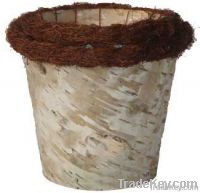 rattan flowerpot