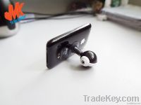 Two Slot, 3.5mm Jack Stand Headphone Splitter With Suction Cup For Iph