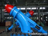 Pelton turbine generating set