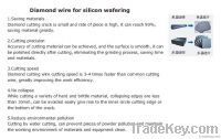 Diamond Cutting Wire For Silicon Wafering