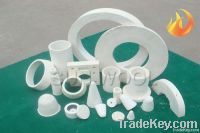 Vacuum forming ceramic fiber