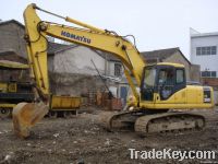 Used Komatsu excavator
