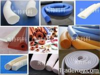 silicone foam seal strip