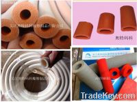 Foaming silicone tube