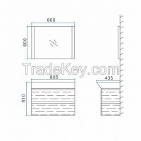 modern bathroom furnitures, bathroom furniture set, storage cabinets From China