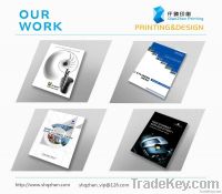 Cheap Art paper Brochures books Printing with film lamination surface