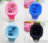 Fashion Jelly ODM Silicon Watch Multicolor Unisex Student Watch