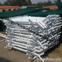 Hebei pvc coated/galvanized Fence post