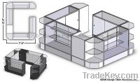 Economy Modular display cases