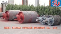 Driving rollers for belt conveyors