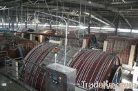 leather production machinery, superloading wooden drum, tannery machine